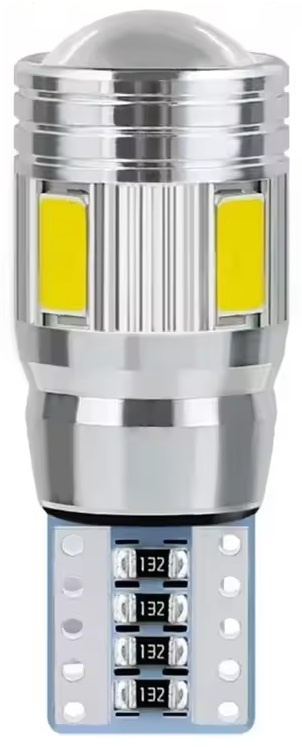 Led T10 6 SMD Canbus Lupa Premium