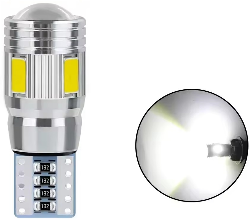 Led T10 6 SMD Canbus Lupa Premium