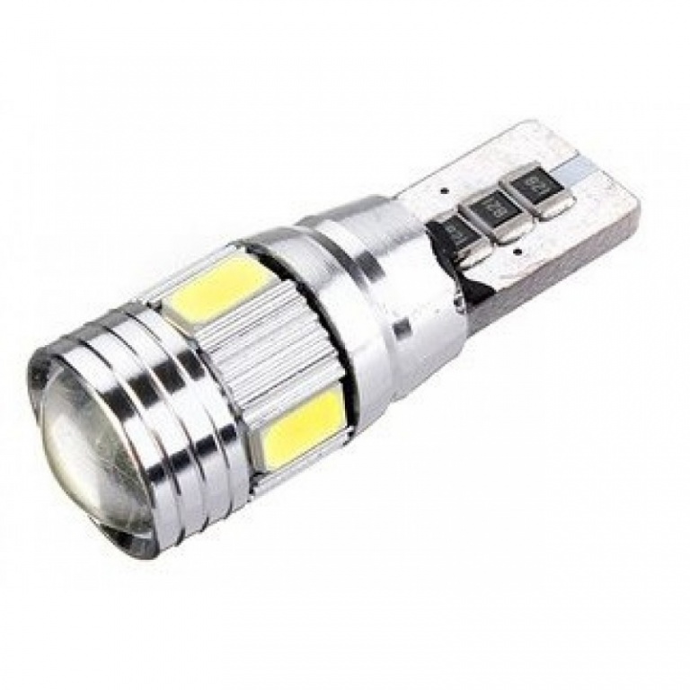 Led T10 6 SMD Canbus Lupa Premium
