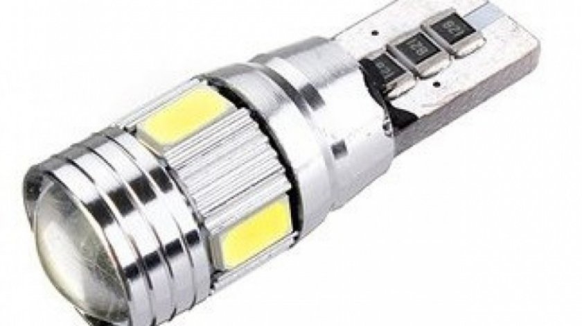 Led T10 6 SMD Canbus Lupa Premium