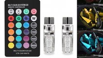 Led T10 6 SMD Multicolor RGB Cu Telecomanda T10RGB...