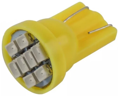 Led T10 8 SMD Galben