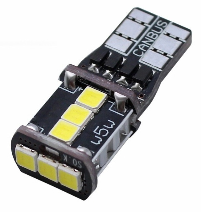 Led T10 9 SMD Canbus Alb 6000K T10-3030-9SMD 751511