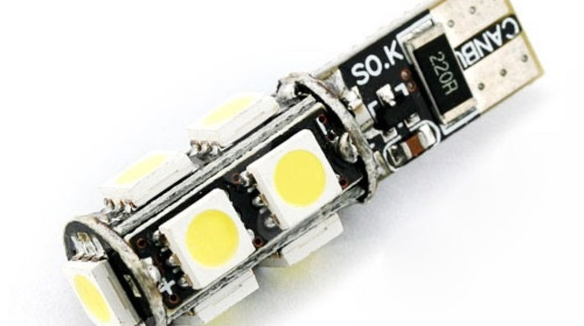 Led T10 9 SMD Canbus