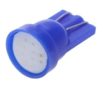Led T10 COB Albastru