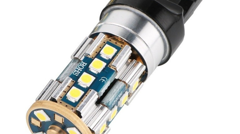 Led T20 20 SMD Canbus 12-24V Fara Polaritate Alb