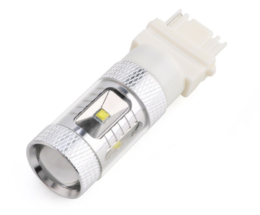 Led T25 12V / 24V 30W P27W Leduri Cree Canbus Alb 6000K