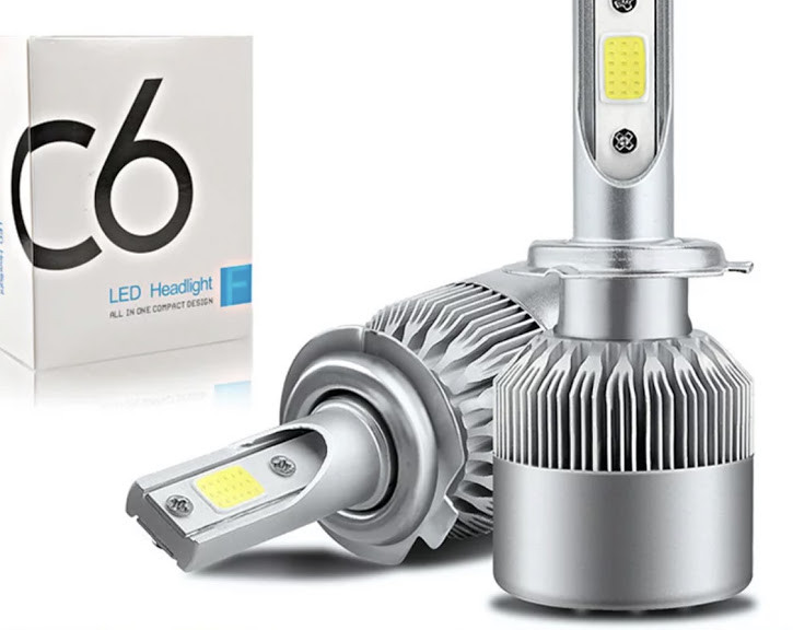 Leduri auto  H7, H1, H11 / 6000k / 36W