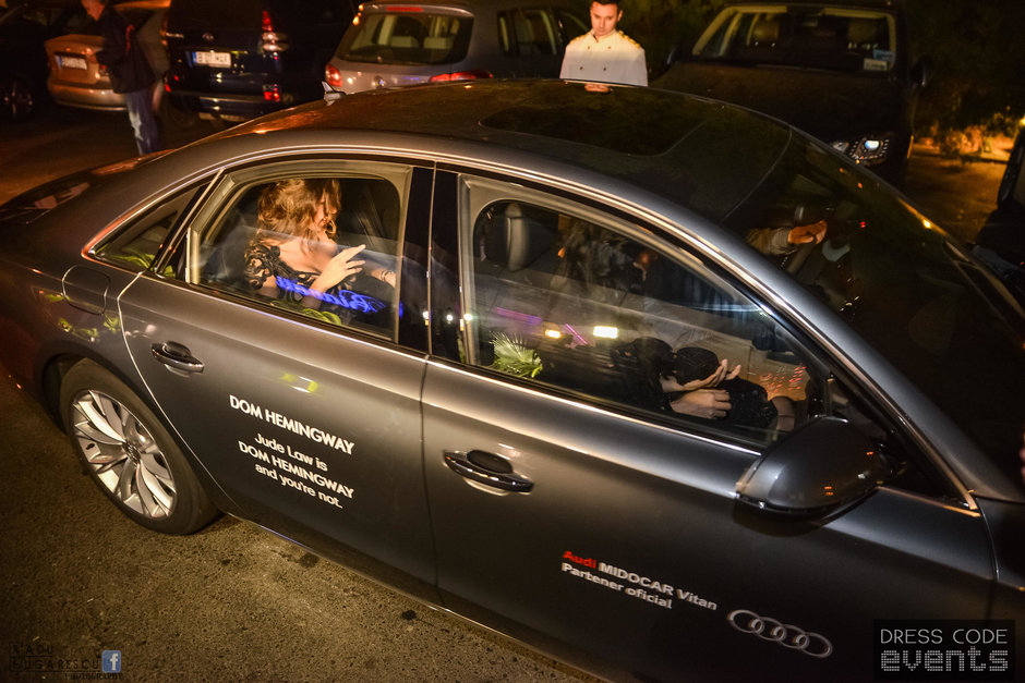 Legatura stransa dintre frumoasa Madalina Ghenea si noul Audi A8 Facelift