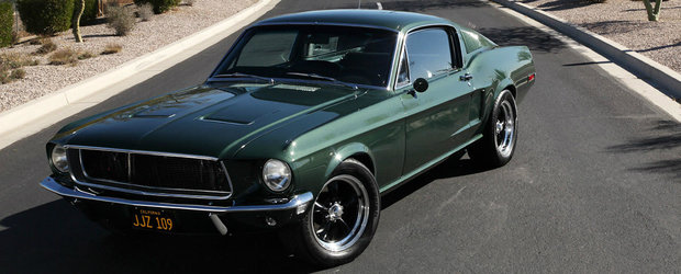 Legendarul Ford Mustang folosit in filmul "Bullitt" a fost gasit