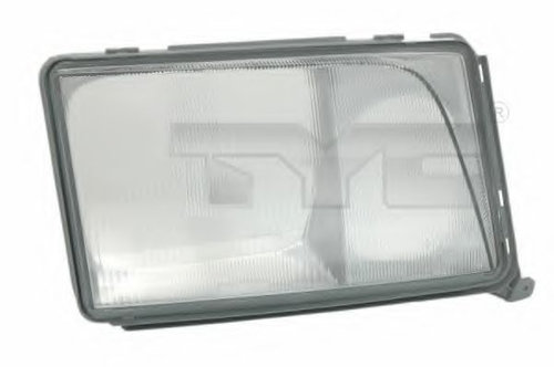 Lentila,far MERCEDES E-CLASS Cabriolet (A124) (1993 - 1998) TYC 20-3767-LA-1 piesa NOUA