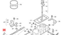 Levier cautator timonerie Volkswagen Golf 1J 1.9 T...