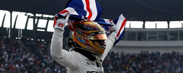 Lewis Hamilton este noul campion mondial din Formula 1. Cursa din Mexic a fost castigata de Verstappen