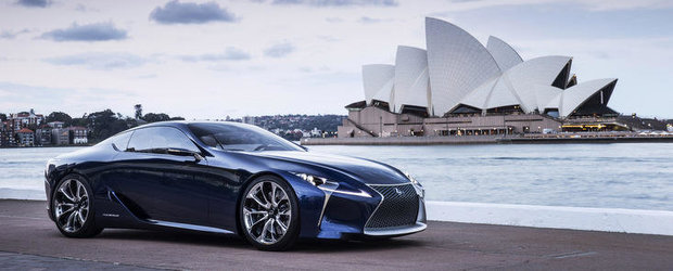 Lexus a prezentat in Australia conceptul LF-LC Blue