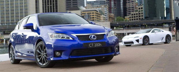 Lexus CT 200h F Sport - Hibrid cu aroma Sport