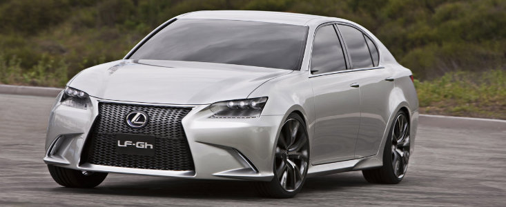 Lexus dezvaluie noul LF-Gh, un concept hibrid cu aspect dramatic