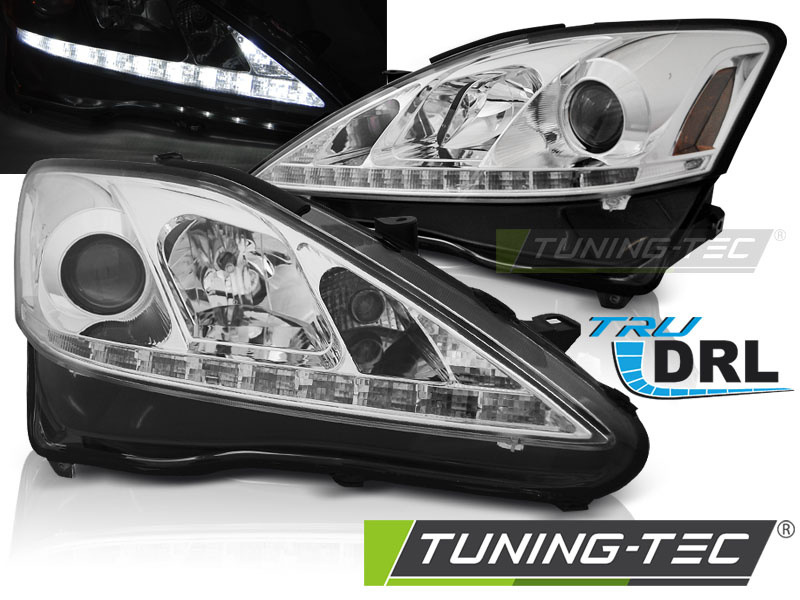 LEXUS IS 06-13 DRL Crom look