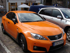 Lexus IS-F portocaliu - Da ori ba?