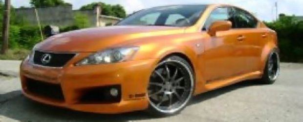Lexus IS-F twin-turbo la SEMA Show