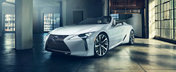 Foarte posibil sa devina cea mai frumoasa decapotabila de pe piata. Lexus lanseaza un LC Cabrio de serie