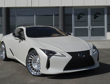 Lexus LC500 cu jante Forgiato