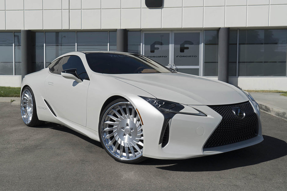 Lexus LC500 cu jante Forgiato