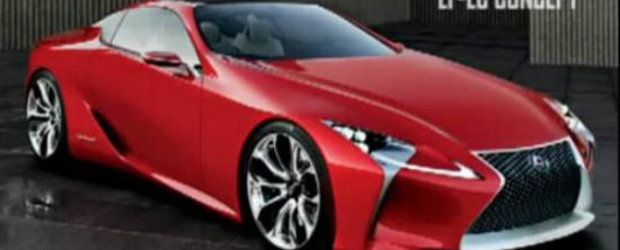 Lexus LF-Lc Concept - Primele imagini!