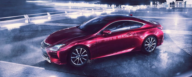 Lexus RC Coupe: Noi imagini cu rivalul bavarezului BMW Seria 4