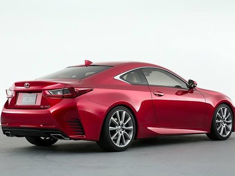 Lexus RC Coupe - Noi imagini