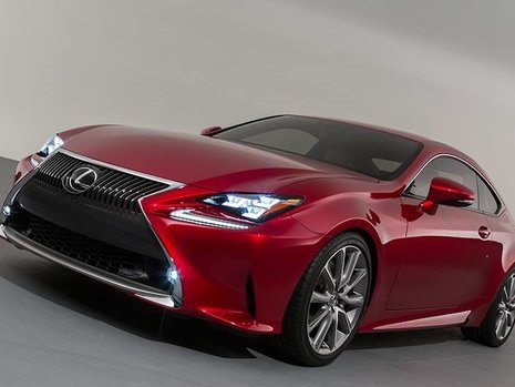 Lexus RC Coupe - Noi imagini