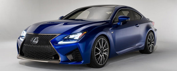 Lexus RC-F Coupe: Avem primele poze si detalii despre rivalul noului BMW M4!