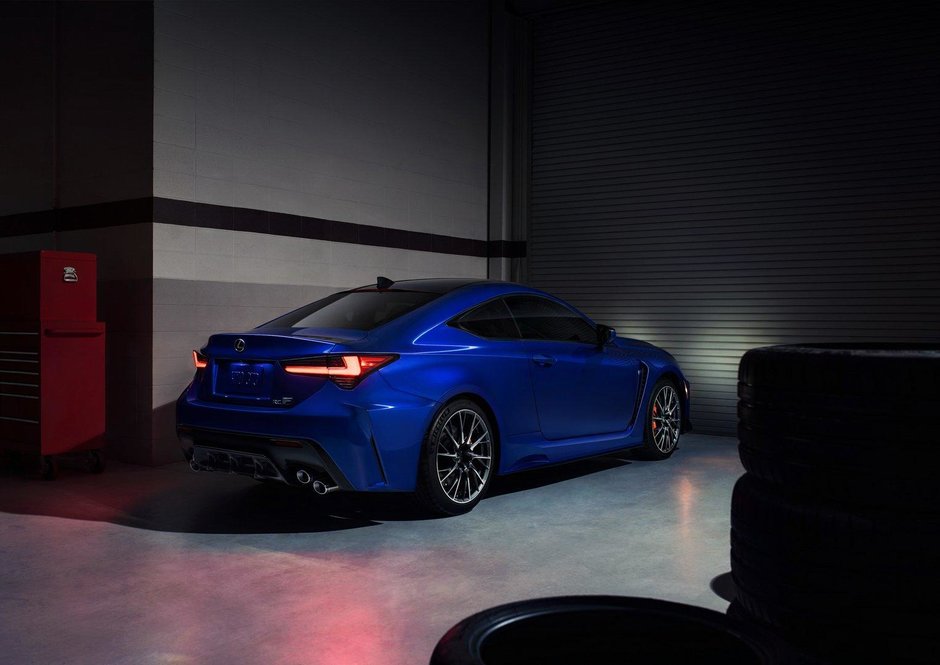 Lexus RC F facelift si RC F Track Edition