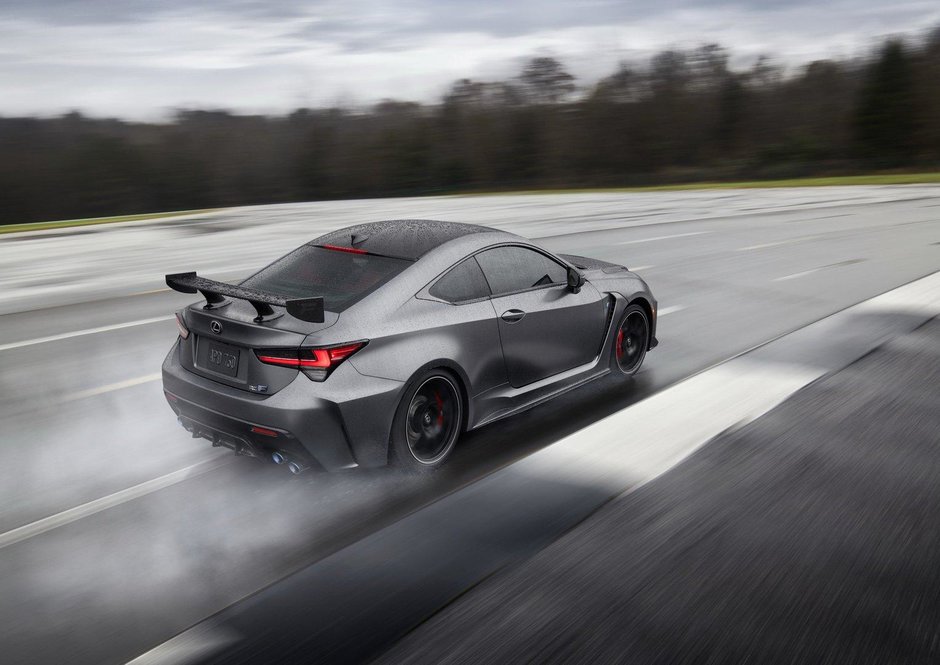 Lexus RC F facelift si RC F Track Edition