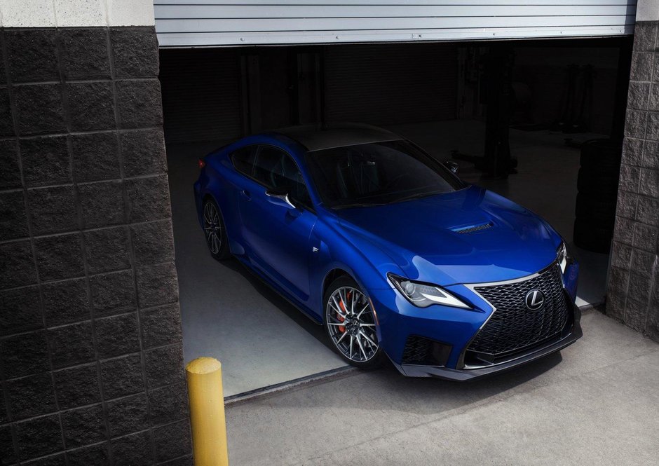 Lexus RC F facelift si RC F Track Edition