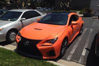Lexus RC F in Solar Flare