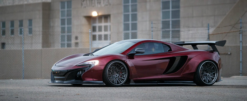 Liberty Walk mai face o incercare cu McLaren-ul 650S