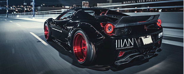 Liberty Walk ne arata cel mai extrem Ferrari 458 Spider din lume