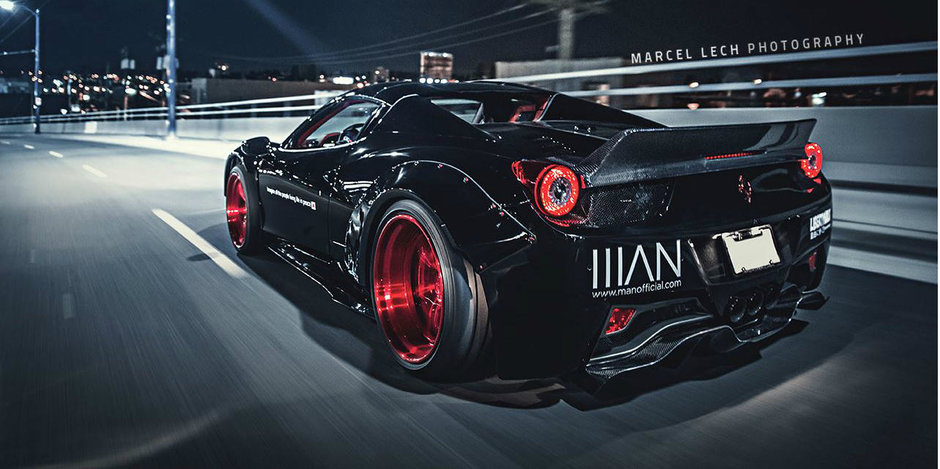 Liberty Walk ne arata cel mai extrem Ferrari 458 Spider din lume