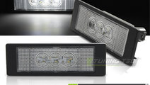 LICENSE LED 3x LIGHTS CLEAR compatibila BMW E63/E6...