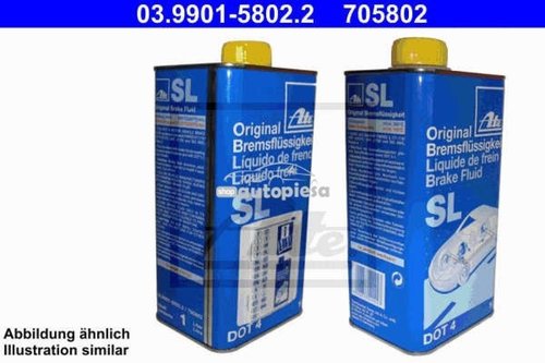 Lichid de frana ATE SL DOT4 1 L 03.9901-5832.2 piesa NOUA
