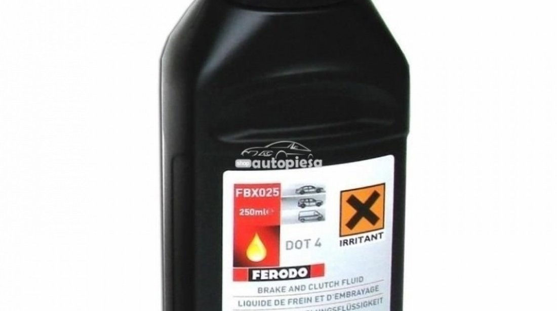 Lichid de frana FERODO DOT4 250 ML FBX025 piesa NOUA