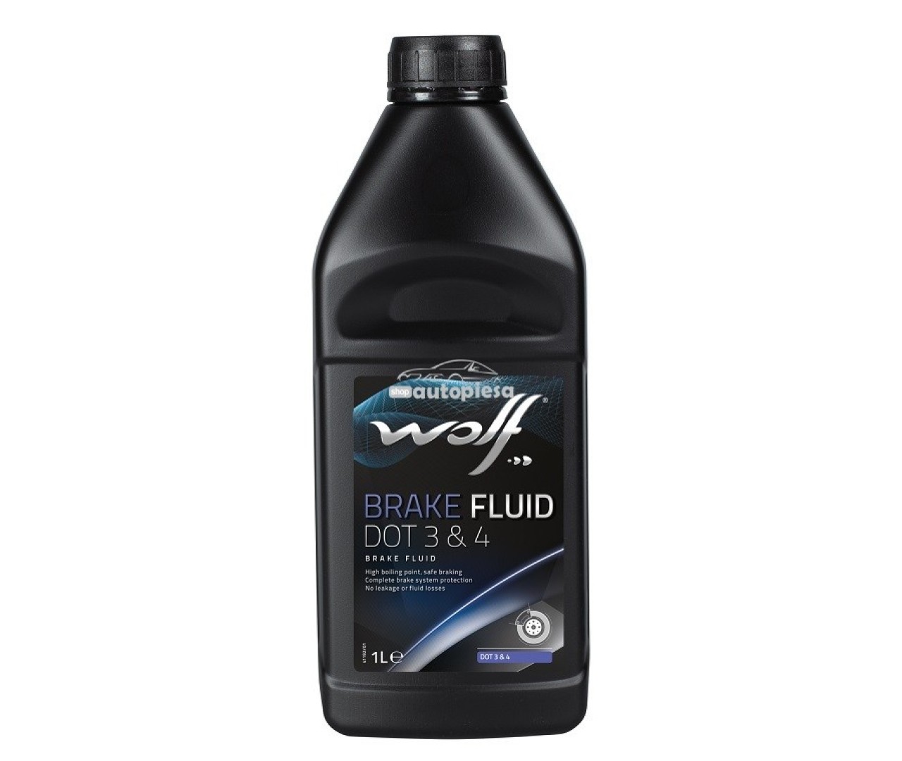 Lichid de frana WOLF DOT3&4 1 L 8307805 piesa NOUA