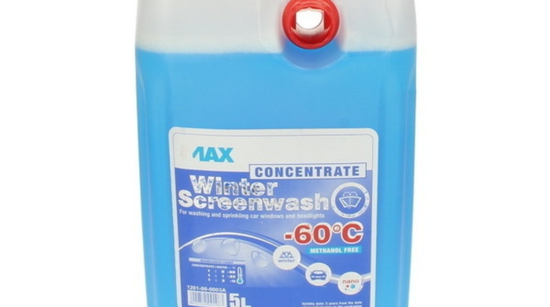 Lichid de parbriz iarna concetrat -60°C Winter Screenwash, 4MAX 5L cod intern: ACCESORII90