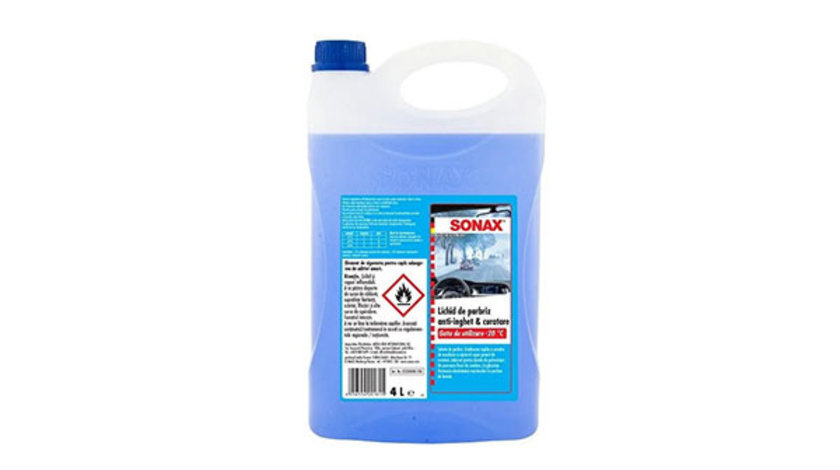 LICHID PARBRIZ ANTI-INGHET & CURATARE -20 GRADE C 4L SONAX 3324000 SONAX