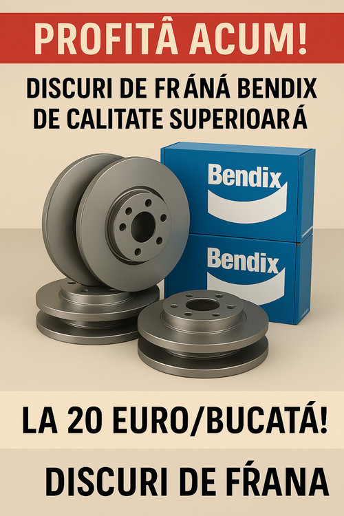 Lichidare Totală - Discuri de Frână Bendix la Preț Doar 20 Euro/Bucată