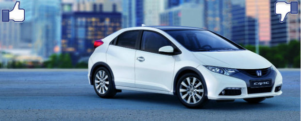 LIKE ori DISLIKE: Dezbatem in detaliu noua Honda Civic