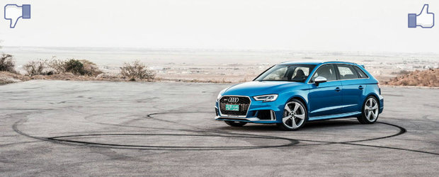 LIKE ori DISLIKE: Dezbatem in detaliu noul Audi RS3 Sportback
