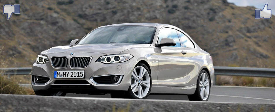 LIKE ori DISLIKE: Dezbatem in detaliu noul BMW Seria 2 Coupe