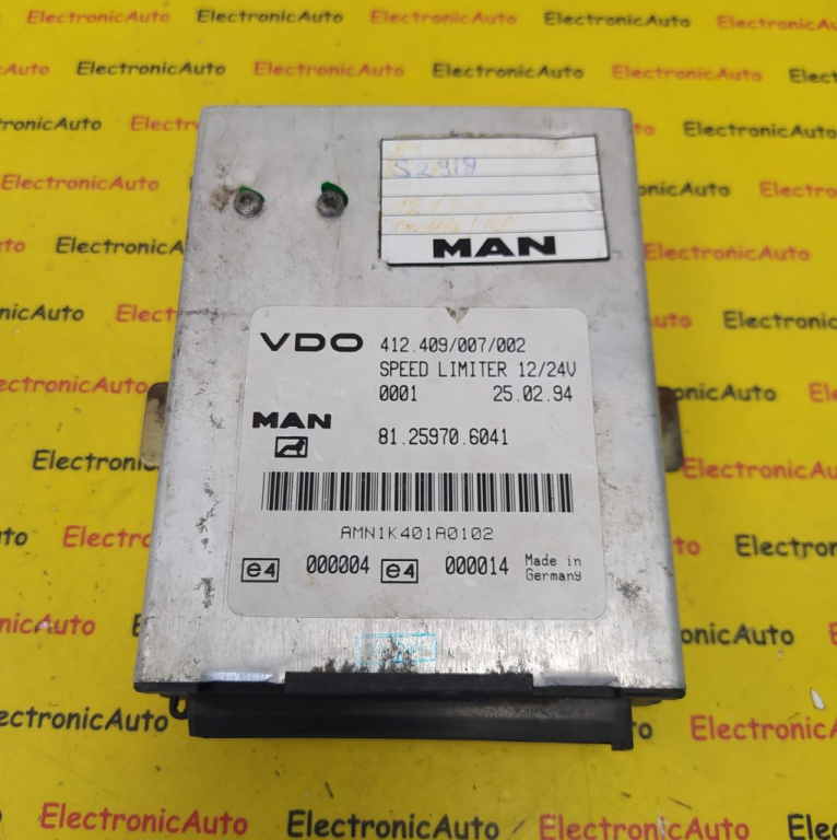 Limitator Viteza MAN TGA, 412409007002