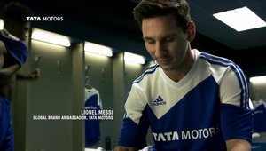 Lionel Messi face reclama pentru Tata Motors si ale lor automobile... indiene